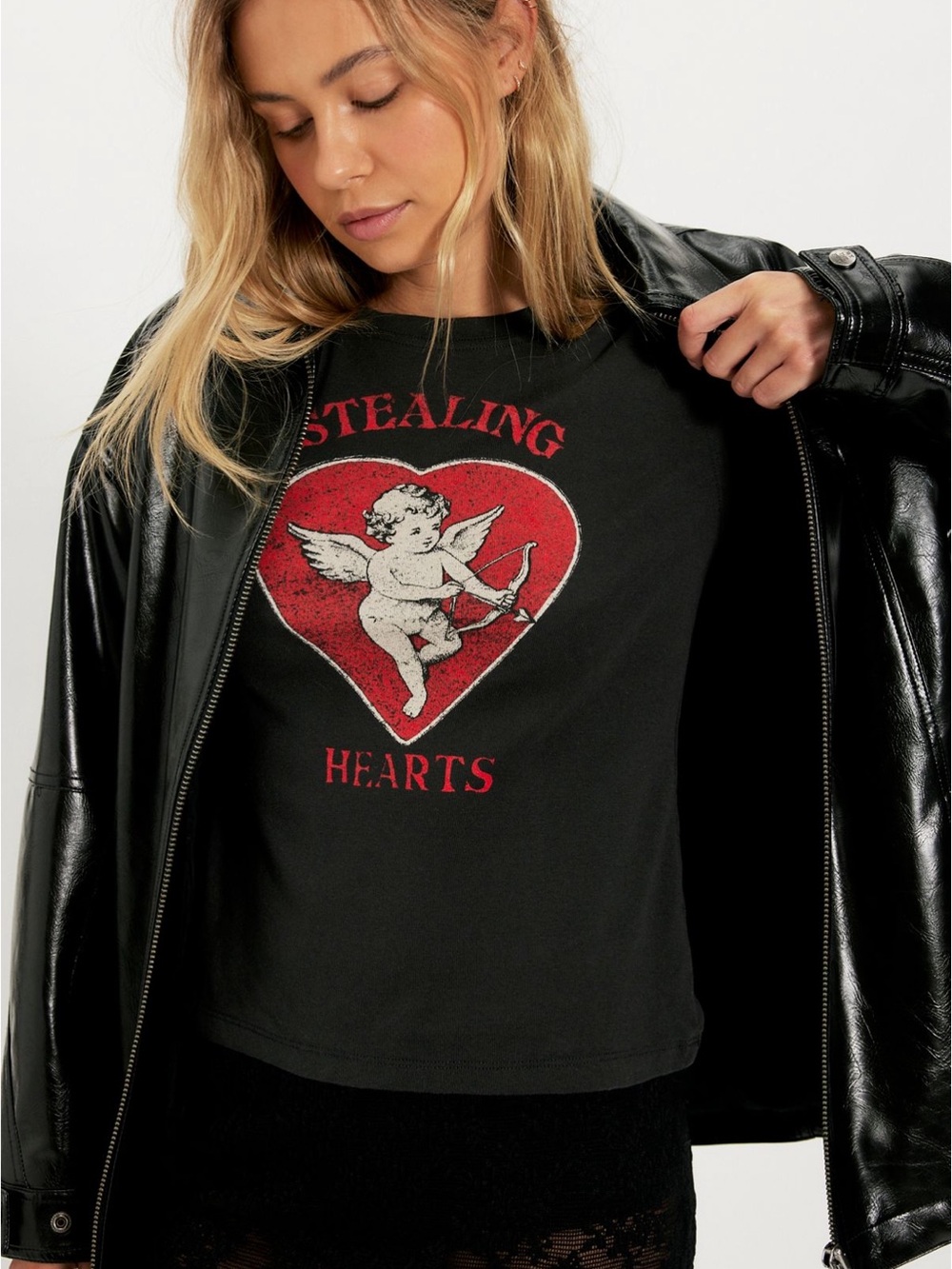 Ragabond Stealing Hearts Baby Tee